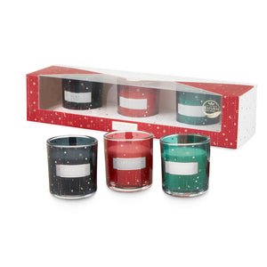 Heart and Home Mini Christmas Candle Trio Gift Set