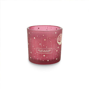 Heart and Home Small starry Christmas Xmas Angel scented Candle