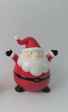 Load image into Gallery viewer, Ceramic arms out Santa standing ceramic Christmas ornament/decoration