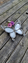 Load image into Gallery viewer, Silver Butterfly mirror plaque