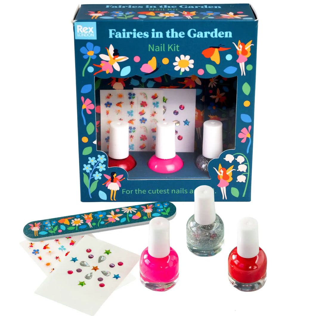Fairies in the garden Nail Kit - gift set