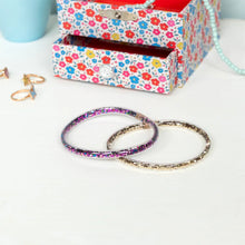 Load image into Gallery viewer, Fairies in garden Glitter Bracelets - Party Bag/Stocking filler