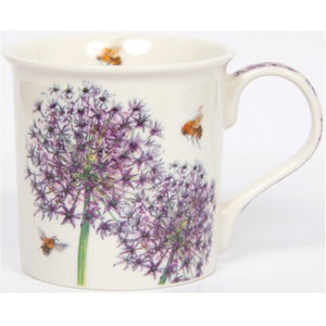 Bee-tanical Allium and Bee Mug