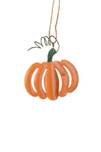 Load image into Gallery viewer, Shoeless Joe Pumpkin Autumn/Autumnal/Halloween hanging decoration