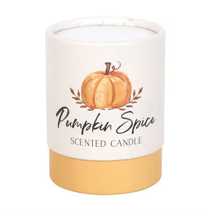 Pumpkin Spice Autumn/Autumnal scented candle in jar