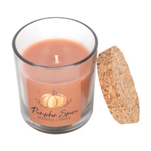 Load image into Gallery viewer, Pumpkin Spice Autumn/Autumnal scented candle in jar