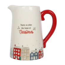 Load image into Gallery viewer, 17cm Christmas ceramic flower jug vase