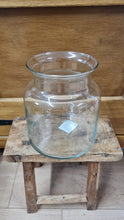 Load image into Gallery viewer, Empty Glass bottle terrarium plant pot for indoor plants *CLICK AND COLLECT ONLY*