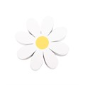 Load image into Gallery viewer, Set of 4 daisy shaped drinks coasters