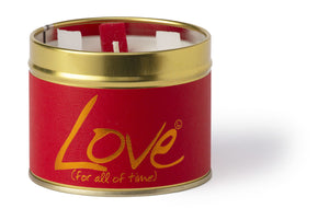 Lily-Flame Candle in a tin - Love - Valentines day gift