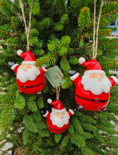 Load image into Gallery viewer, Arms out Santa ceramic Christmas tree decoration