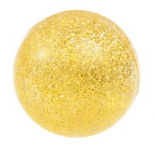 Load image into Gallery viewer, Dog gold glitter bouncy ball