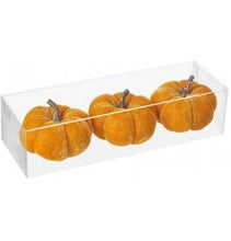 Load image into Gallery viewer, Set of 3 velvet pumpkins - Halloween/Autumn/Autumnal decoration