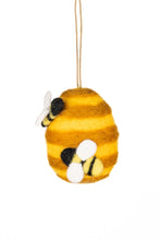 Load image into Gallery viewer, Buzzing Beehive - Spring/Easter hanging decoration