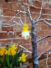 Load image into Gallery viewer, Yellow Hanging Easter Chick