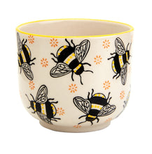 Load image into Gallery viewer, Sass and Belle Busy Bees Mini Planter Plant Pot