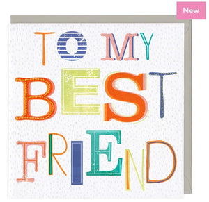 To my best friend card