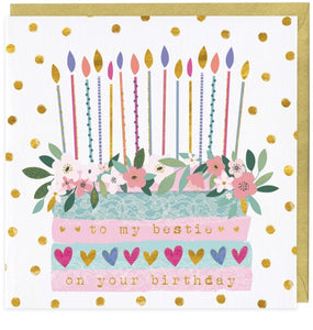 To my bestie - Birthday card