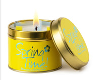 Load image into Gallery viewer, Lily-Flame Candle in a tin - Spring time