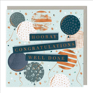 Hooray Congratulations card