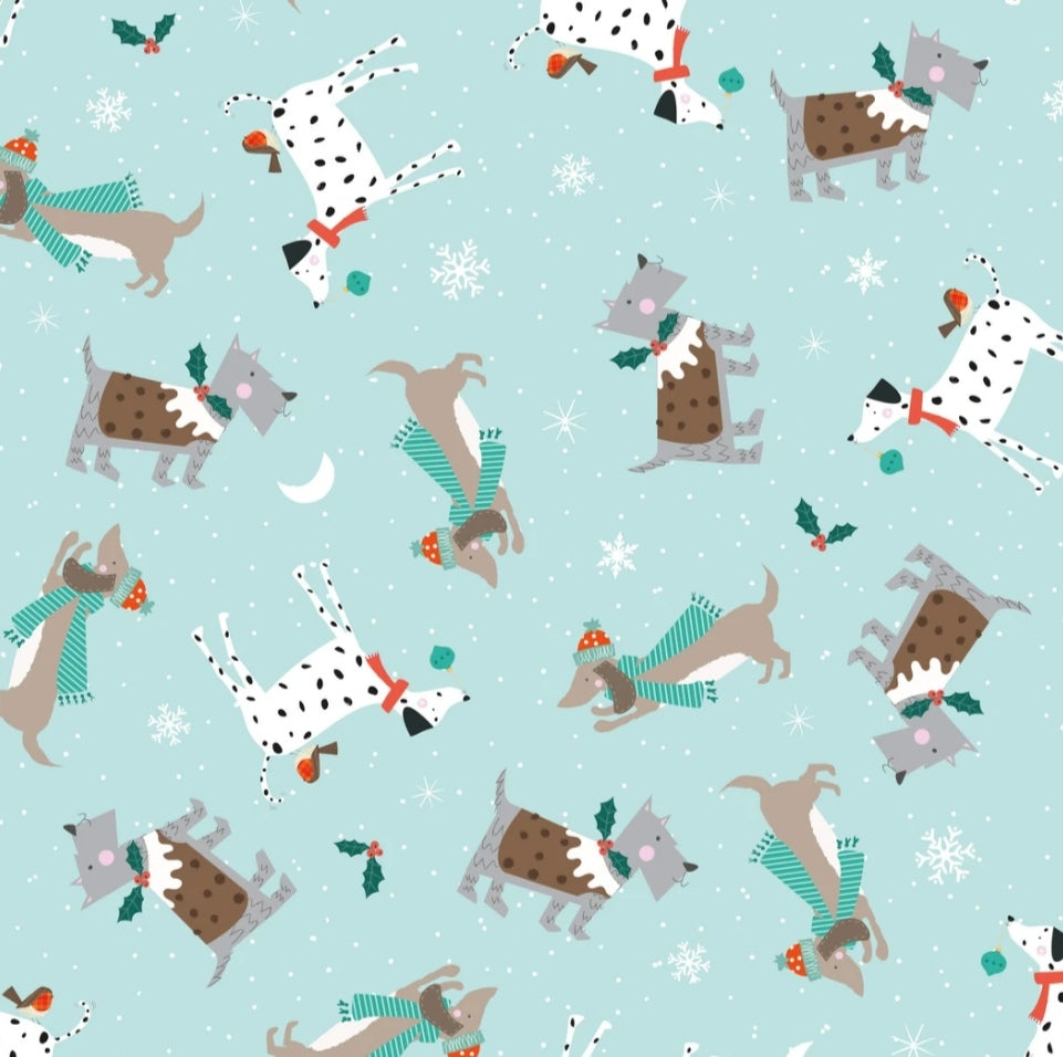 WWT26 Christmas Canines Christmas Wrapping Paper
