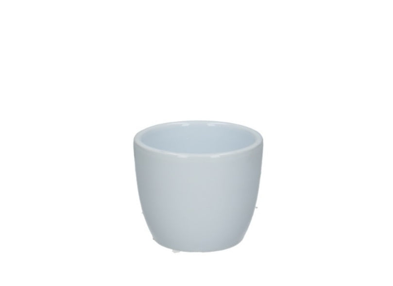 Mini Simple White ceramic indoor plant pot