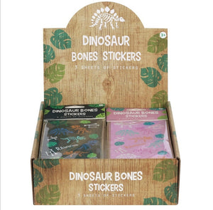 Dinosaur Bone Stickers