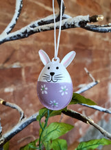 Load image into Gallery viewer, Easter Egg bunny hanging decoration