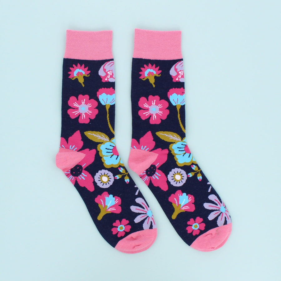 Millie Mae Chloe Socks blue Ladies  socks size 4-7