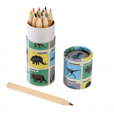 Dinosaur colouring pencils - set of 12