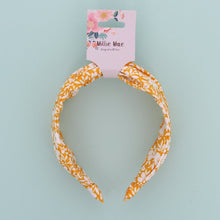 Load image into Gallery viewer, Millie Mae Petal wide headband - yellow